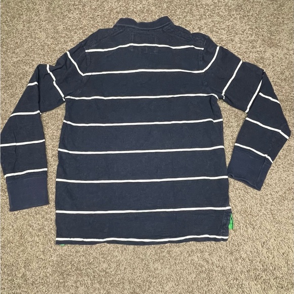 American Eagle long sleeve Polo shirt Medium business casual work men’s golf - Picture 5 of 6